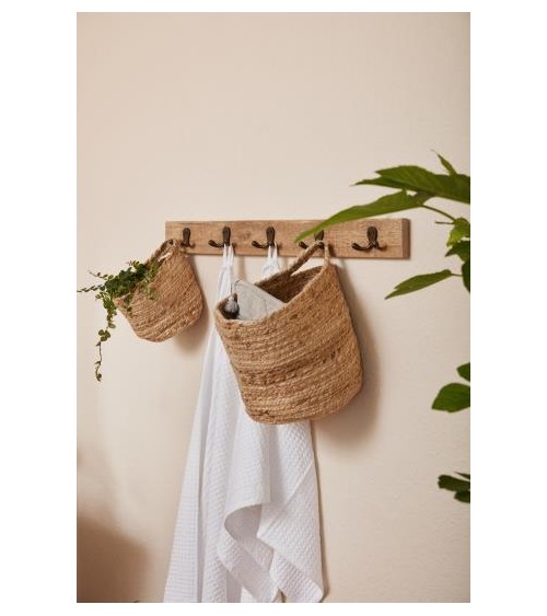 Panier suspendu jute anse