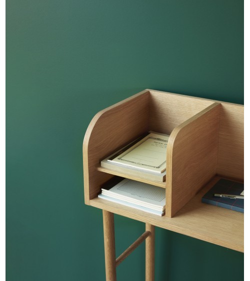 Bureau archive bois naturel