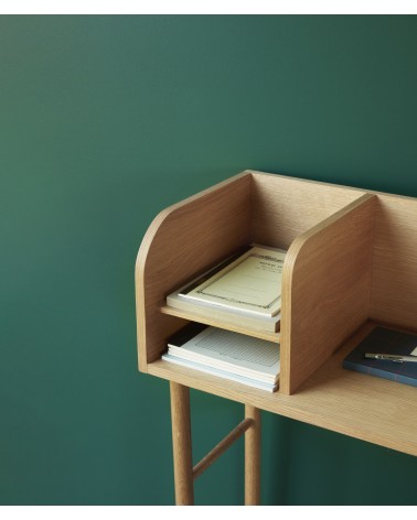 Bureau archive bois naturel