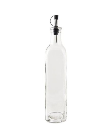 Bouteille en verre huile ou vinaigre 450ml