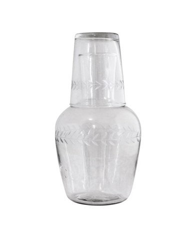 Carafe rétro+verre