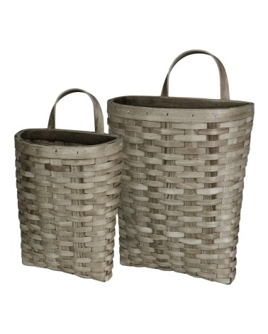 Panier en Saule gris S