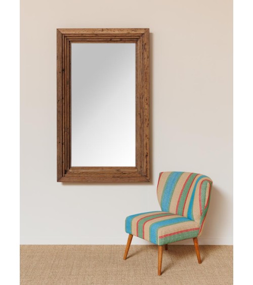 Grand miroir Bois recyclé Asturias