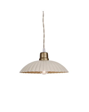 Lustre coupe rétro Beige