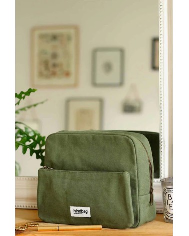 Trousse de toillette XL ALIX Olive L25xl9xh20cm