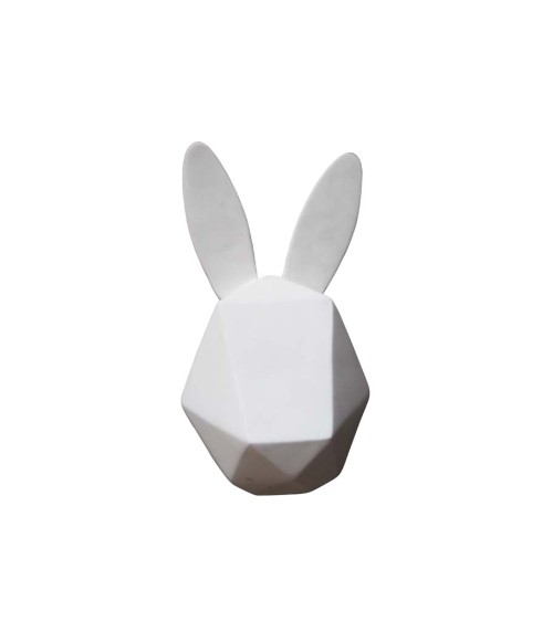 Lapin blanc origami à suspendre