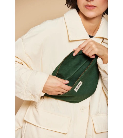 Sac banane OLIVIA VERT SAPIN