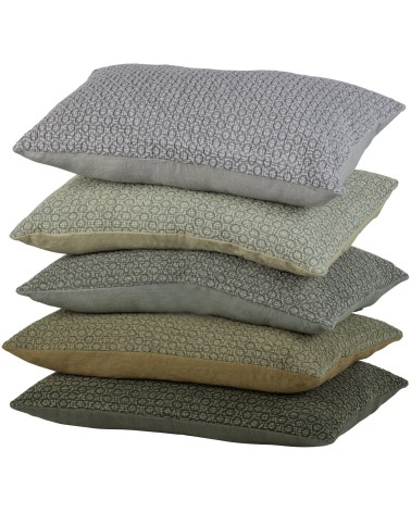 HOUSSE DE COUSSIN COTTON PALE GREEN 40x60CM