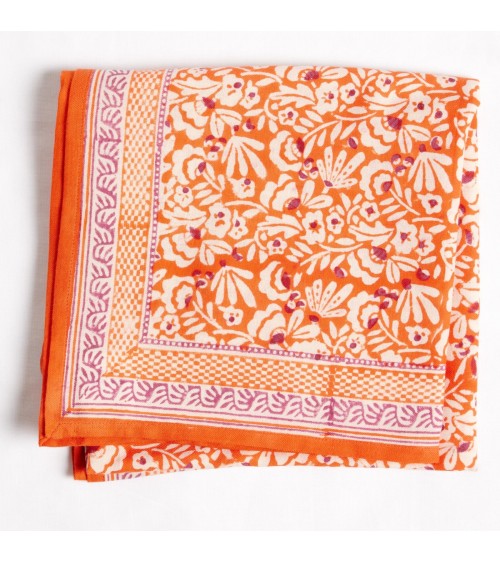 Foulard scarf iris adulte clémentine