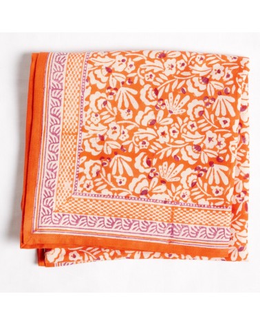 Foulard scarf iris adulte clémentine