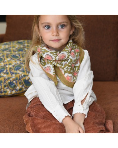 Foulard adulte margotte olive