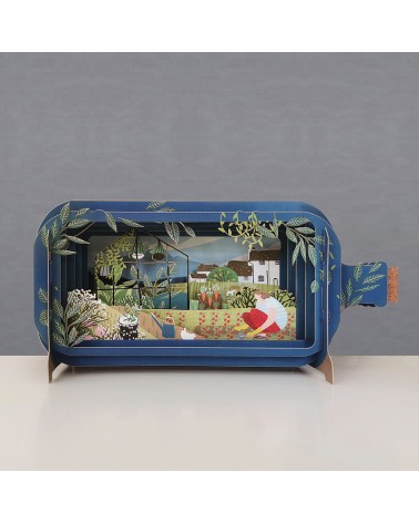 Carte pop up "mon beau jardin"