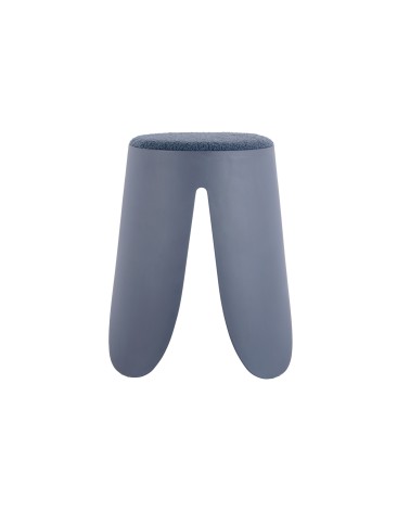 Tabouret fleur blue