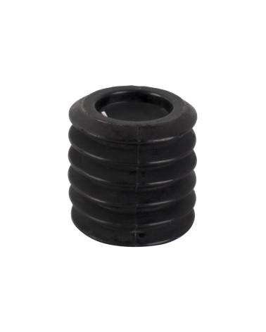 Bougie cylindrique D7.5xh7.5cm spirale Noire