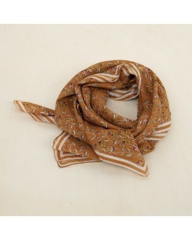 FOULARD BOHEME NOISETTE