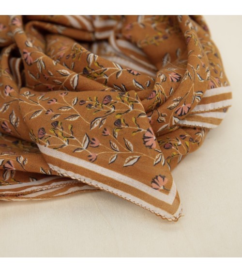 FOULARD BOHEME NOISETTE