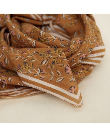 FOULARD BOHEME NOISETTE